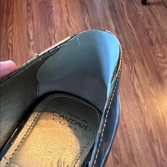 ⭐️ Circa Joan & David Luxe leopard print patent leather pumps size 6.5 - Picture 15 of 15